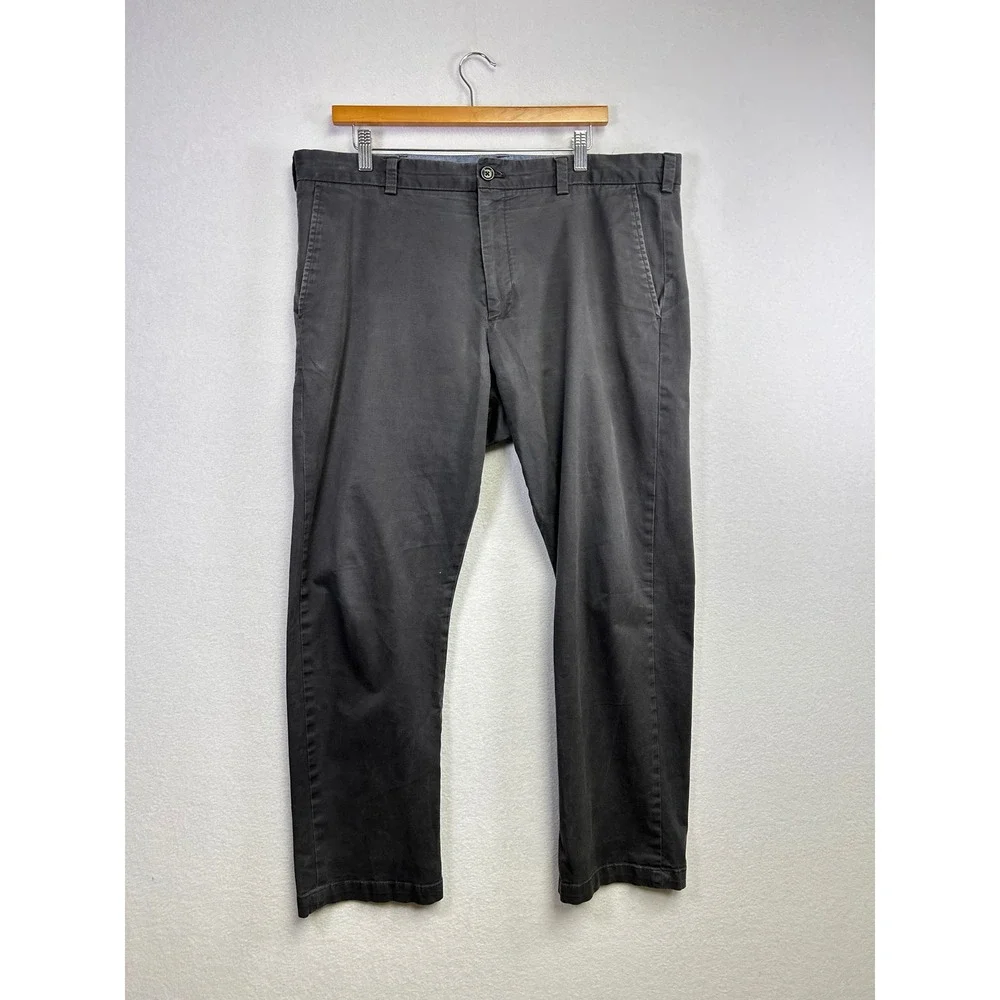 Banana Republic Fulton Skinny Chino Pants‎ Men Charcoal Gray Size 38x30